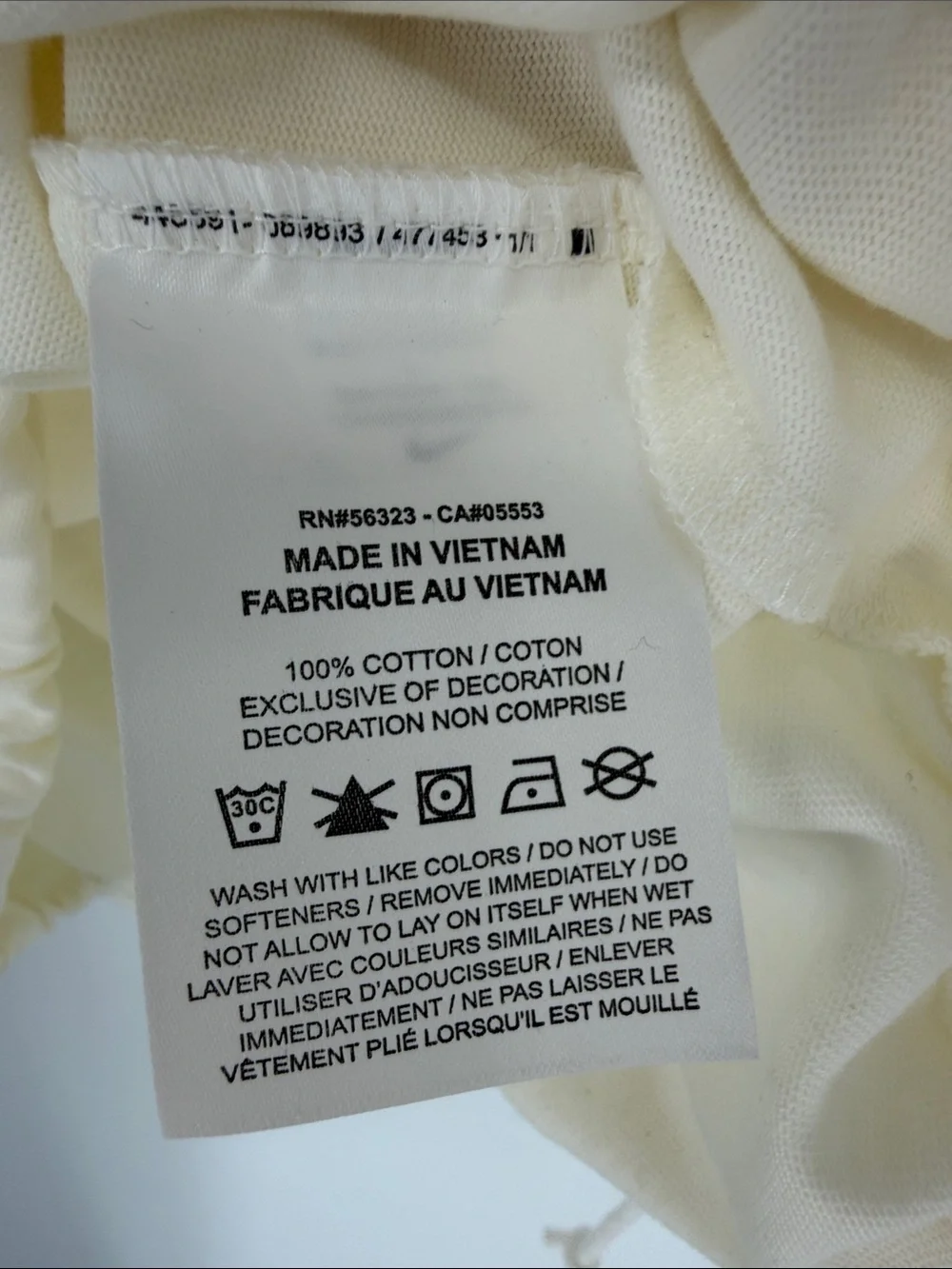 Nike Tank Top Gathered Tie Bottom Cream NWT Size Large